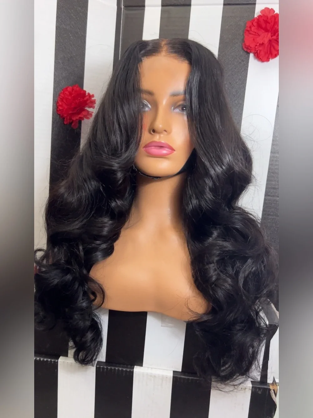2x6 HD closure wig Raw hair